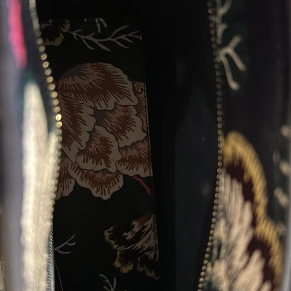 Tory Burch | Navy Happy Times Kerrington Small Zip Tote - Picture 4 of 8